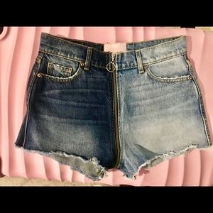 REVICE DENIM YIN YANG SHORTS BRAND NEW NEVER WORN